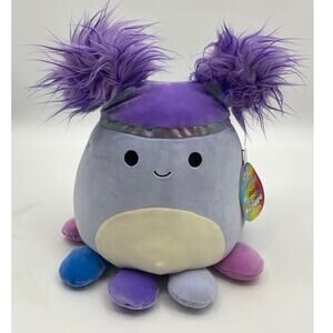 Squishmallows Kelly Toys Beula Octopus 12 inch Purple Plush Stuffed Toy NEW